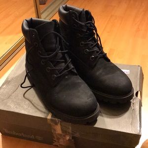 Black Timberlands Boots